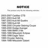 Tor Suspension Stabilizer Bar Link Kit For Cadillac CTS Chrysler Sebring Mitsubishi Eclipse TOR-K80564
